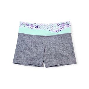 Ivivva By Lululemon Rhythmic Reversible Activewear Shorts, Size 10